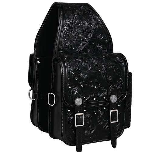 Horse saddle bag leather - saddle,