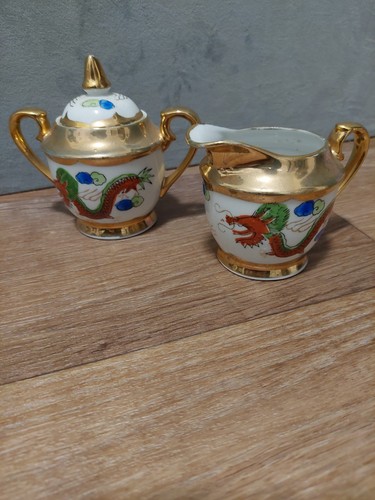 Vintage chinese sugar bowl - vintage, &