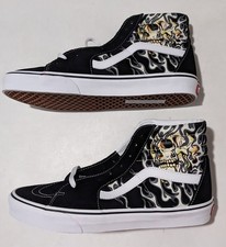 Vans Sk8-Hi Flame  Skull  man