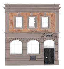 44-241 Bachmann Scenecraft OO Gauge Low Relief Local Bank (Pre-Owned)