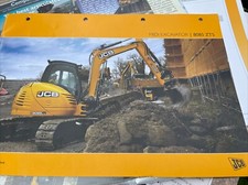 JCB Midi Excavator  8085ZTS - 16 Brochure & Specs -2010