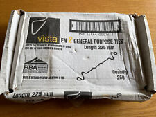 Wall Ties Vista EN2 225mm General Purpose (250 Per Box)