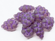 15MM CZECH GLASS GRAPE BUNCH