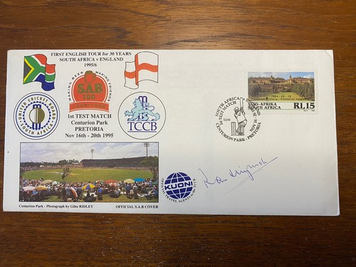 Double signed cricket 1995 - cricket, 1995/96