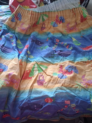 Nautical beach multicolour - nautical,