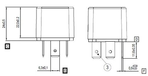Bosch relay main - bosch, current