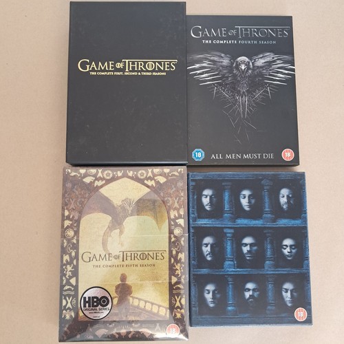 Game thrones dvd box set - box,