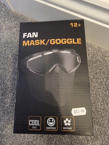 Airsoft fan mask goggles - mask,