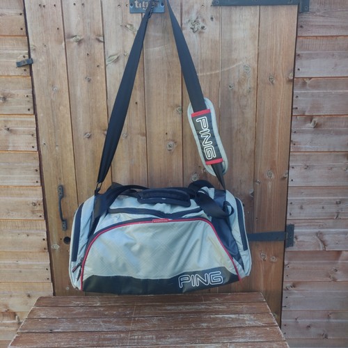 Ping golf silver black - silver/black, duffle