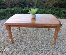 Farmhouse Style Dining Table - 152 cm - Rubberwood