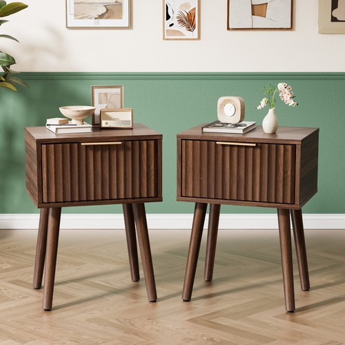 Bonnlo bedside table set 2 - set, of
