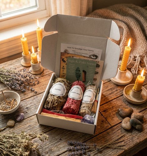 Smudging bundle kit - bundle, kit#3