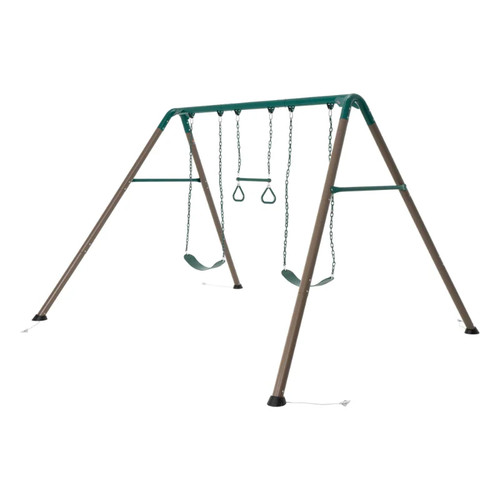 Kids triple swing set trapeze - kids,