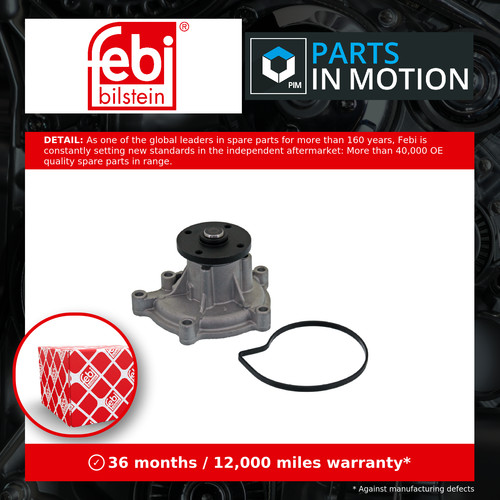 Water pump fits mercedes a160 - pump,