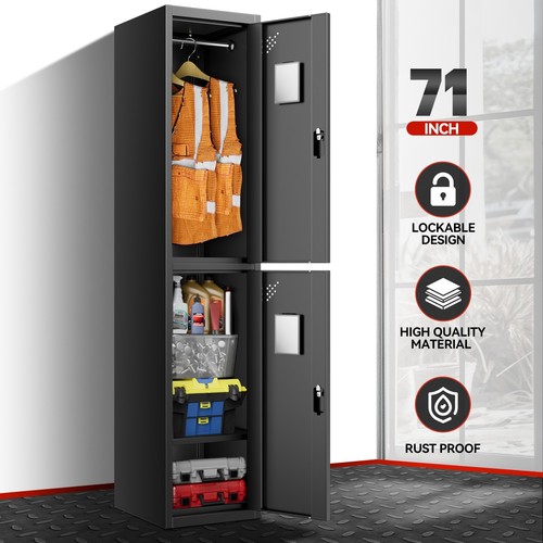 Metal storage cabinet - 71",