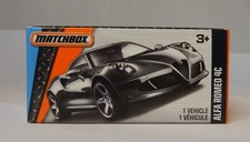 Matchbox Power Grabs Alfa Romeo 4C Boxed