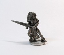 RAL PARTHA Fantasy DEMON HUNTRESS Miniature RPG D&D GZ 205 R