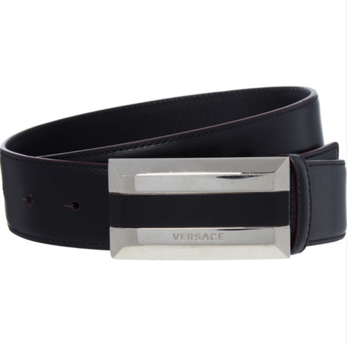 Versace leather belt - versace, with