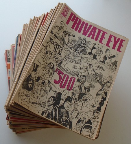 Private eye magazine issues - eye,