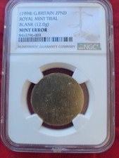 1994 Trial £2 Coin Blank