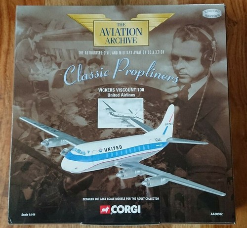Corgi aviation aa30502 vickers - corgi,