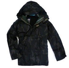 LADIES BLACK CAMO WATERPROOF