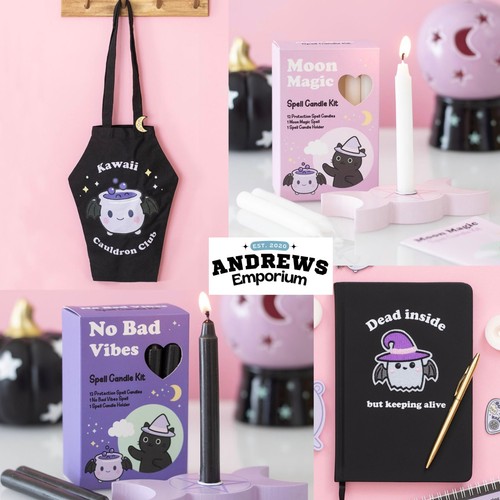 Candy cauldron spell - spell, candle