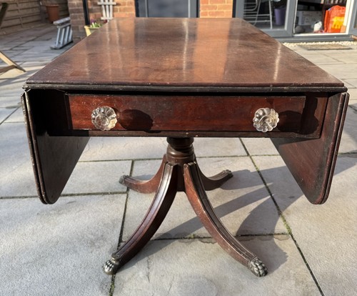 Late georgian mahogany twin - late,