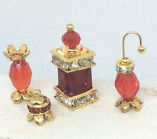  dolls house handmade ladies