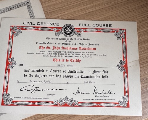 Vintage wwii civil defence - wwii,