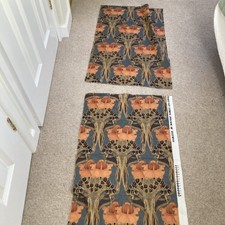 Art Deco Fabric Remnants By Nouveau Fabrics Ltd Hadleigh Design 47 X 70cm