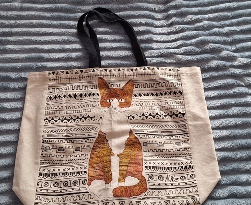 Hobbs cat tote bag - cat,