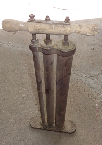 Vintage antique triple tire - antique,