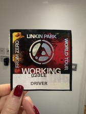 Linkin Park Working Backstage World Tour Pass