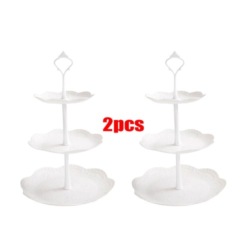 2pcs tier cake stand - 2pcs,