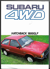 Subaru 1800 GLF 4WD Hatchback