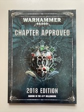 Chapter Approved 2018 Edition Rulebook 8th Edition Paperback Warhammer 40k GW