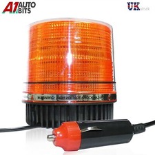 12V Magnetic LED Amber Strobe Beacon Light Emergency Hazard Flashing Bar Car Van
