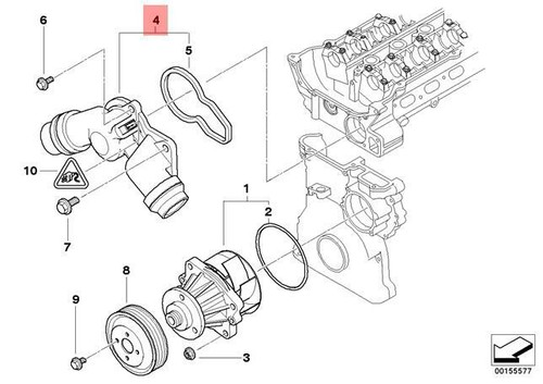 Genuine engine thermostat - genuine,