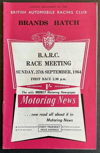 Brands hatch sept 1964 - brands, 27