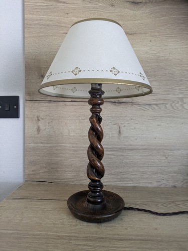 Antique candlestick lamp - lamp, with