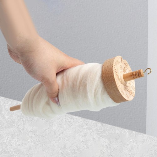 Top whorl drop spindle - top,