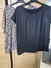 2 Bubble Hem T Shirts
