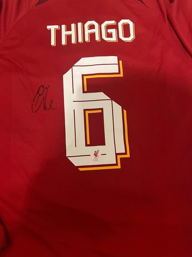Signed thiago alcantara - signed,