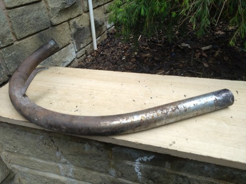 Bsa c15 b40 exhaust - , down