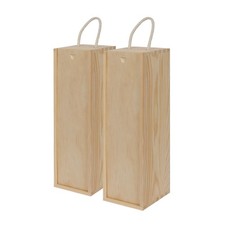 Wooden Wine Boxes - Single
