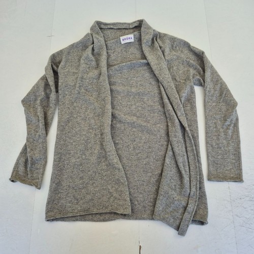 Brora cardigan grey - 8, 10