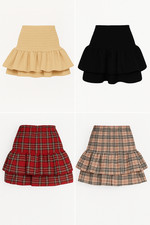 Rara Ruffle Mini Skirt High