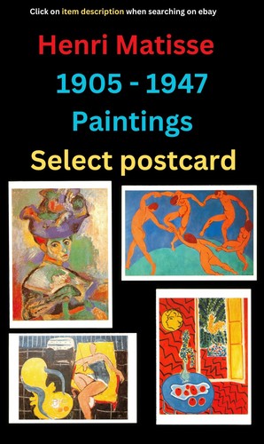Henri matisse postcards - matisse, –