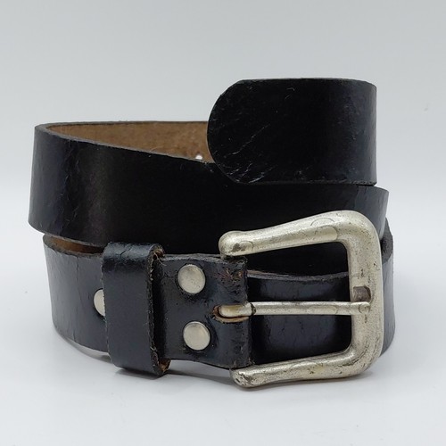 Vintage unisex black cracked - vintage,